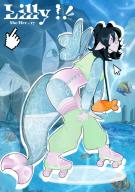 Aero Frutiger Frutiger_Aero Lilly OC // 1640x2320 // 3.3MB