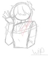 Cute Gift IbisPaintX Liu.Mie.Drawing brokie fanart wip // 681x811 // 162.3KB