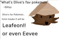 @Sillyy OC Olive Pokemon // 257x171 // 18.3KB