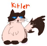 Cat adolhitler cathitler catler hitler hitlercat kitler // 248x241 // 29.7KB