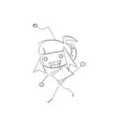 Animation Glasses_Robot Glasses_and_Bully // 240x270 // 114.2KB