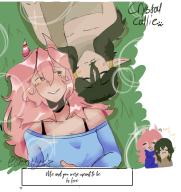CrystalCallie OC Raine collab lesbian // 570x602 // 259.9KB