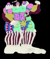 God Hellmouth Hexagram Light OC Patriarchal_Cross Skin Star_of_David castle church cross flesh halo motte_and_bailey ring_pattern spiral swastika // 1522x1792 // 912.7KB