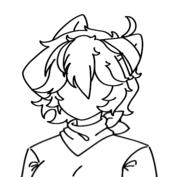 Cute Human IbisPaintX Kitty LIU Liu.Mie.Drawing OC persona wip // 584x538 // 100.3KB