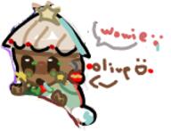 Christa_Olive Christmas OC Olive // 162x124 // 19.7KB