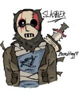 Breadtaggi Forsaken Slasher art bacon roblox // 453x540 // 196.0KB