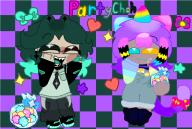 Chahinak fanart kitkat ming partycat partychah // 760x514 // 256.1KB
