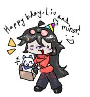 HBD Liu.Mie.Drawing Mia Sillyyy minor:3 // 275x298 // 48.3KB