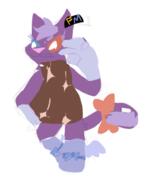 Cat Magical Magical_Girl flockmagica lazy villain // 274x351 // 29.4KB