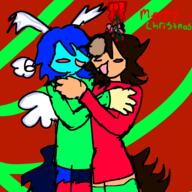 :3 Christmas OC ferris ghoste // 2048x2048 // 331.2KB